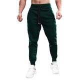 Calças De Moletom Esportivas De Algodão Joggers Fioboc Masculinas Verdes Escuras 2gg