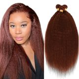 Pacotes De Cabelo Fridnae Hair Kinky Straight 20cm 22cm 24cm Cor 33