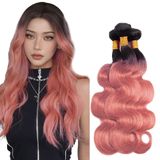Pacotes De Cabelo Niegmeag Body Wave 8a Brazilian Virgin Hair 3x 66-71cm
