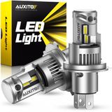 Lâmpada De Neblina Auxito H4 Com 900% De Brilho Csp Led, Pacote Com 2
