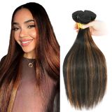 Pacotes De Cabelo Vinmdonm Highlight Straight Brazilian 40-50cm
