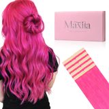 Fita Adesiva Em Extensões De Cabelo Maxita Hot Pink 30g 60cm 10 Unidades
