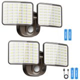 Bateria Recarregável Motion Light Ytkih 2500lm/4000lm, Pacote Com 2