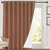 Cortinas Princedeco 100% Blackout Para Portas De Vidro Deslizantes 213x213cm