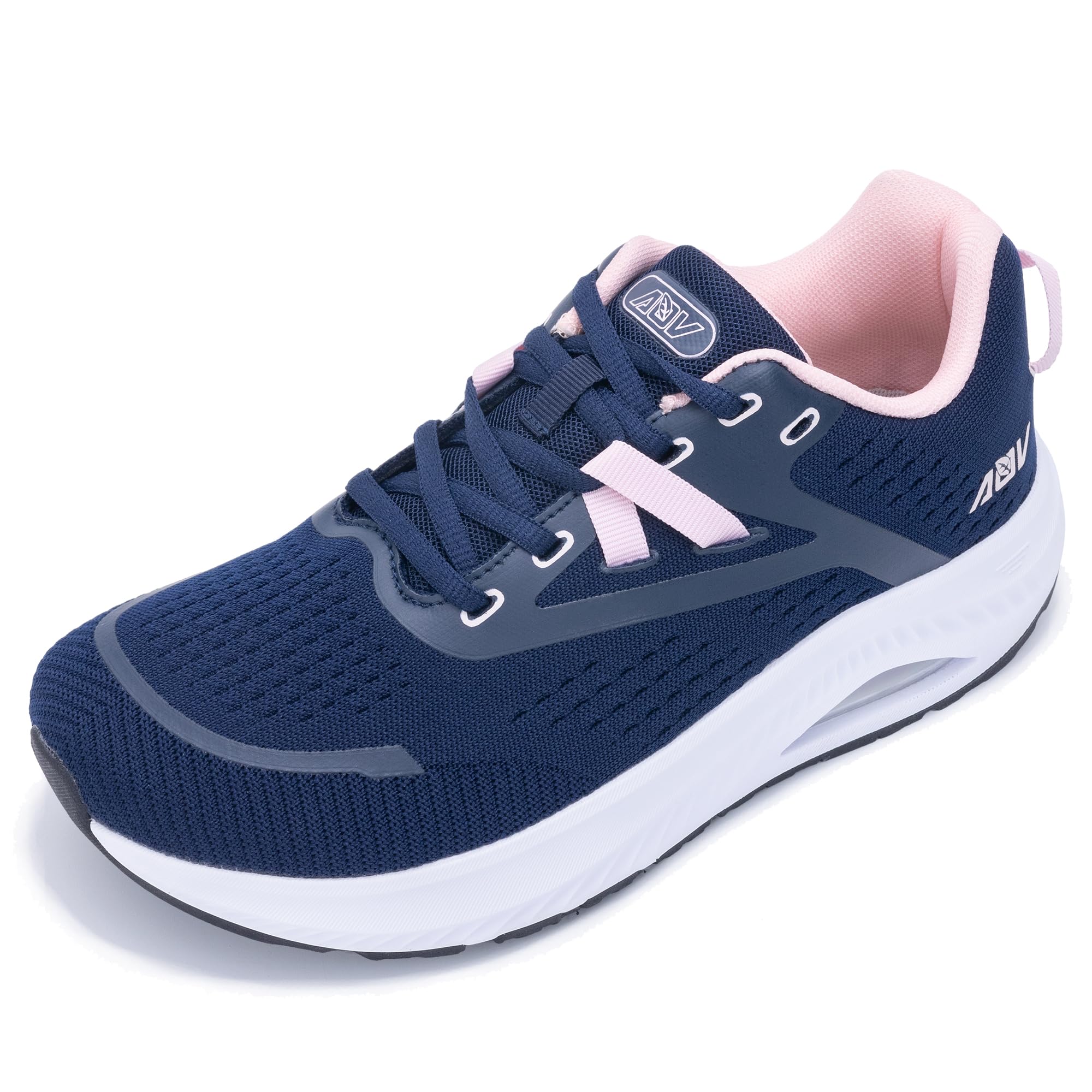 Sapatos De Caminhada Shnmae Wide Toe Box Arch Support Women Bluepink