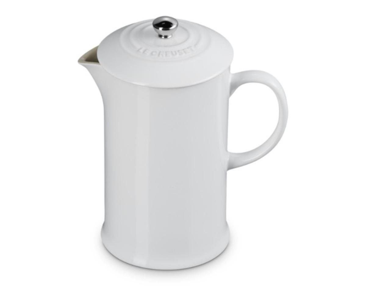 Cafeteira Francesa Le Creuset 800ml Branco Não Se Aplica