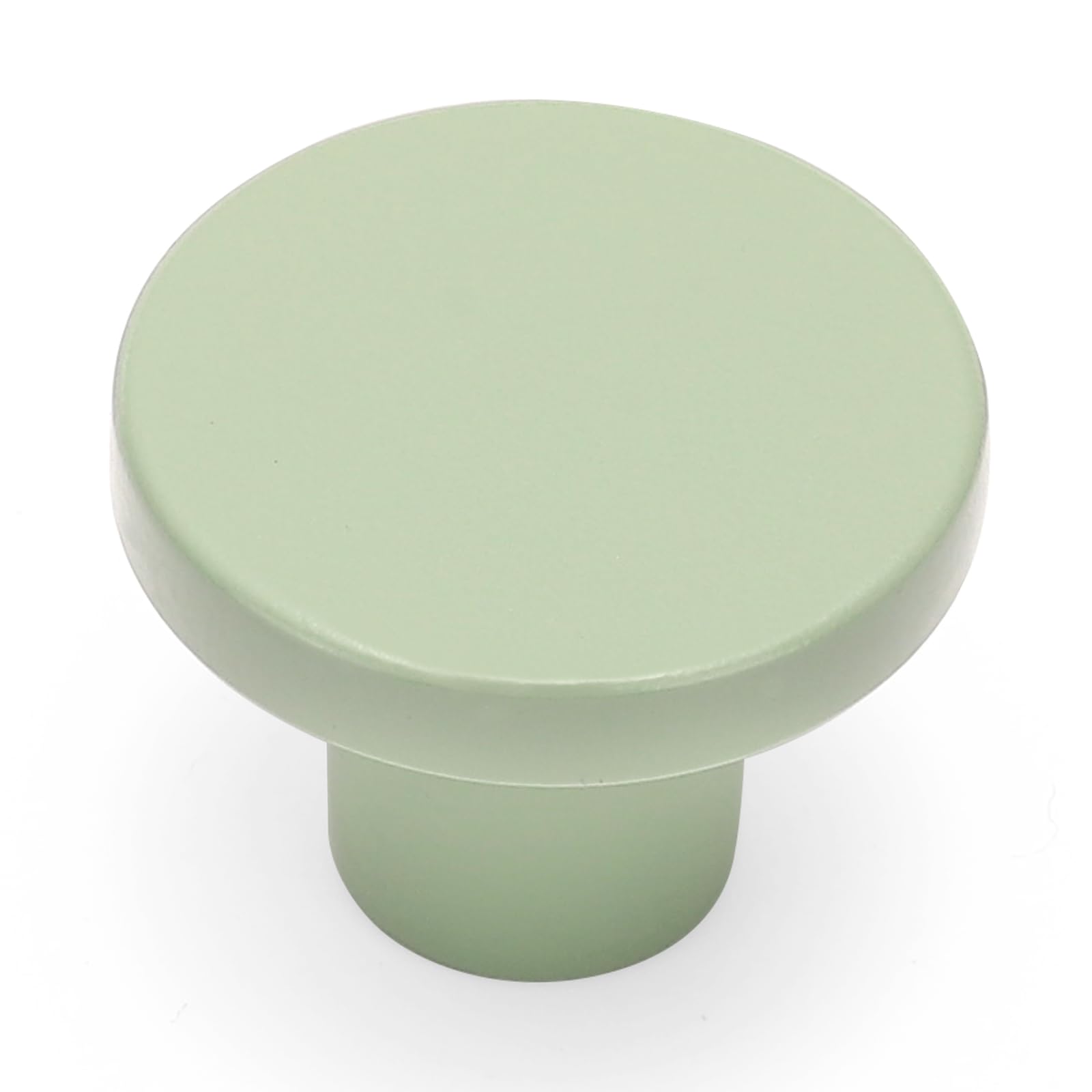 Knobs De Gabinete Ravinte Light Green Zinc Alloy, Pacote Com 30