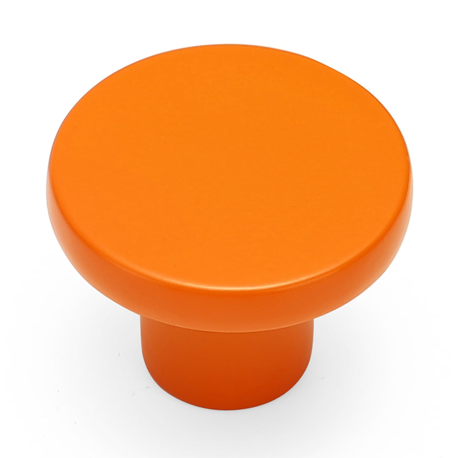 Knobs De Gabinete Ravinte Orange Zinc Alloy, Pacote Com 30 Cm De Diâmetro
