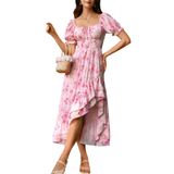 Vestido Scarlet Darkness Corset Sundress Cottagecore Floral