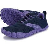 Sapatos Joomra Barefoot Wide Toe Box Femininos Roxos Tamanho 36