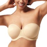 Sutiã Sem Alças Hsia Fbm0119 Red Carpet Supportive 36dd Para Mulheres