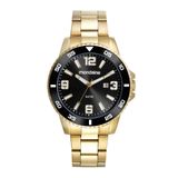 Relogio Mondaine Masculino Ref:83509gpmvde1 Esportivo Dourado