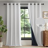Cortinas Blackout Fmfunctex White Weave Texturizadas 275x280cm
