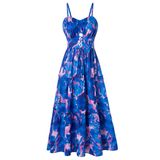 Vestido De Verão Grace Karin Feminino Com Alça Espaguete 2025