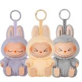 Chaveiro De Pelúcia Hqdzsz Labubu Soft &amp; Cute Colecionável Roxo