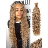Cabelo Trançado Sudreman Water Wave 100g 45cm Honey Blonde