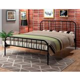 Cama Tubular Casal Julia Yescasa Preto