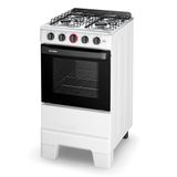 Fogão Esmaltec 4 Bocas Ideal Super F4iab4121br Acendimento Automático Branco Bivolt