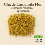 Chá De Camomila Flor Matricaria Recutita L. 1kg