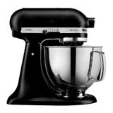 Batedeira Kitchenaid Artisan Dosméstico Com 10 Velocidades 275w 127v Black Matte Kea33cpana