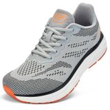 Tênis De Corrida Slow Man Wide Toe Box Para Homens, Cinza, Tamanho 11,5
