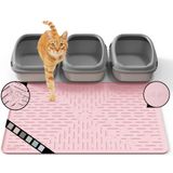 Tapete De Areia Para Gatos Ohmo Premium De Silicone Impermeável 37,5 X 25,2 Cm