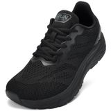 Tênis De Corrida Slow Man Wide Para Homens, Pretos, Tamanho 14