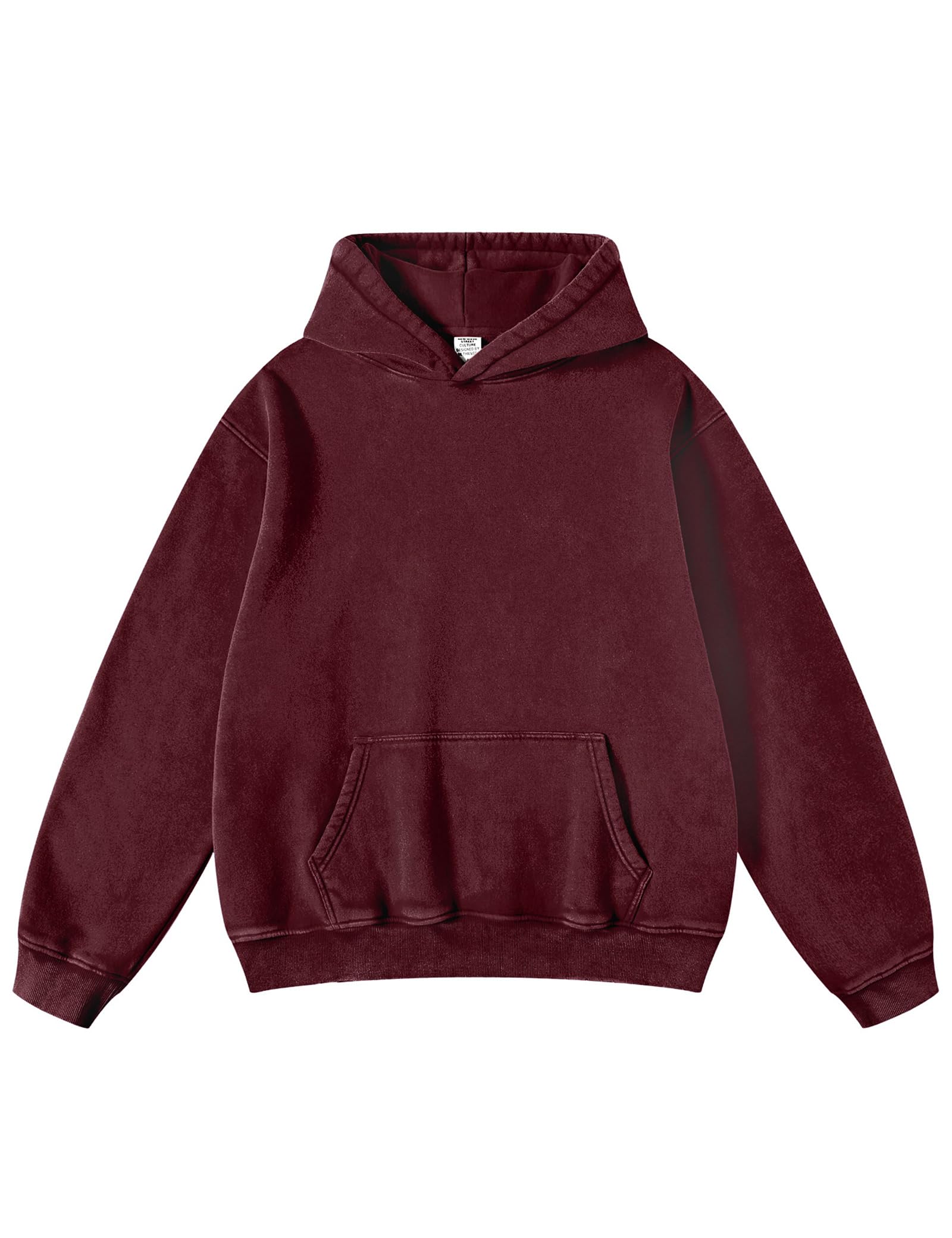 Moletom Com Capuz Hatant Oversized Heavyweight Para Mulheres 2025