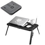 Mesa Para Notebook Com Refrigerador 2 Coolers Ventilador Base Dobravel Ergonomica Articulavel