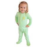 Macacão Magnético Gravidicas - Menta Com Estampa Sunshine - 24 Meses (2 A 3 Anos)