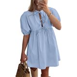 Vestido Feminino Prettygarden, Casual De Verão, Linha A Com Bolsos
