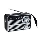 Radio Portatil Retro Bluetooth 5w Am/fm Ka-8705 Novo