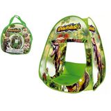 Barraca Tenda Infantil Dinossauros Cor Verde - Dm Toys