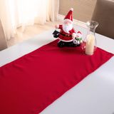 Caminho De Mesa Basic Liso 1 Peça 1,30m X 40cm Decorativo Tecido Oxford - Vermelho