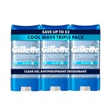 Antitranspirante E Desodorante Gillette Para Homens 110 Ml (pacote Com 3)