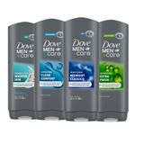 Sabonete Líquido Dove Men + Care Misto 4x532ml Para Pele Hidratada