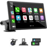 Estéreo De Carro Yongeid 7" Hd Touchscreen Com Carplay E Android Auto