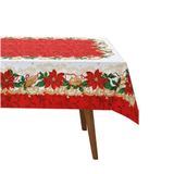 Toalha Mesa Quadrada Athenas 140x140cm Natal 110 Dohler
