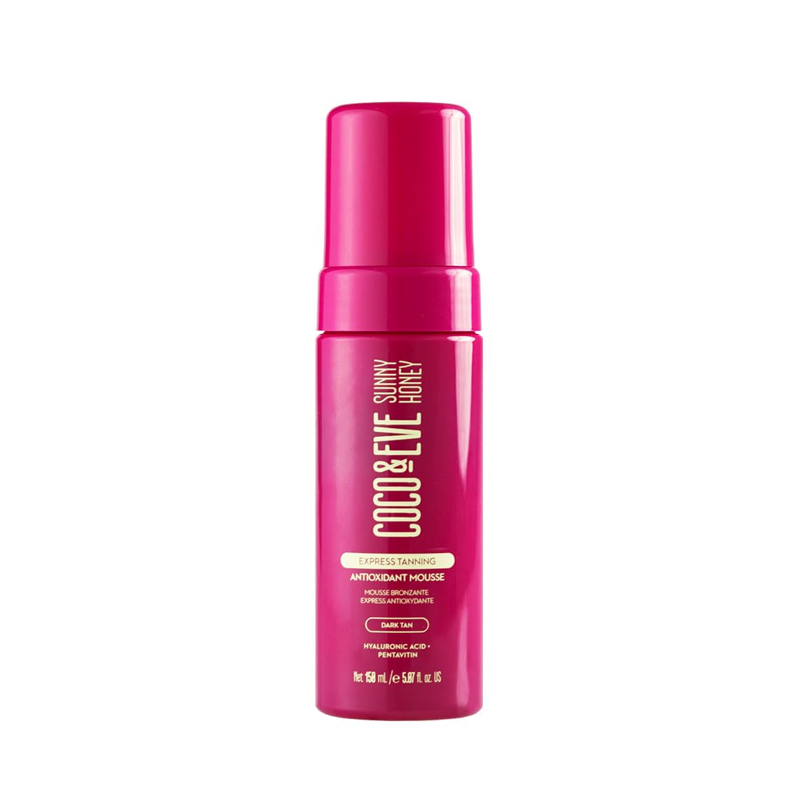 Mousse De Bronzeamento Coco &amp; Eve Express 150 Ml Com Antioxidantes