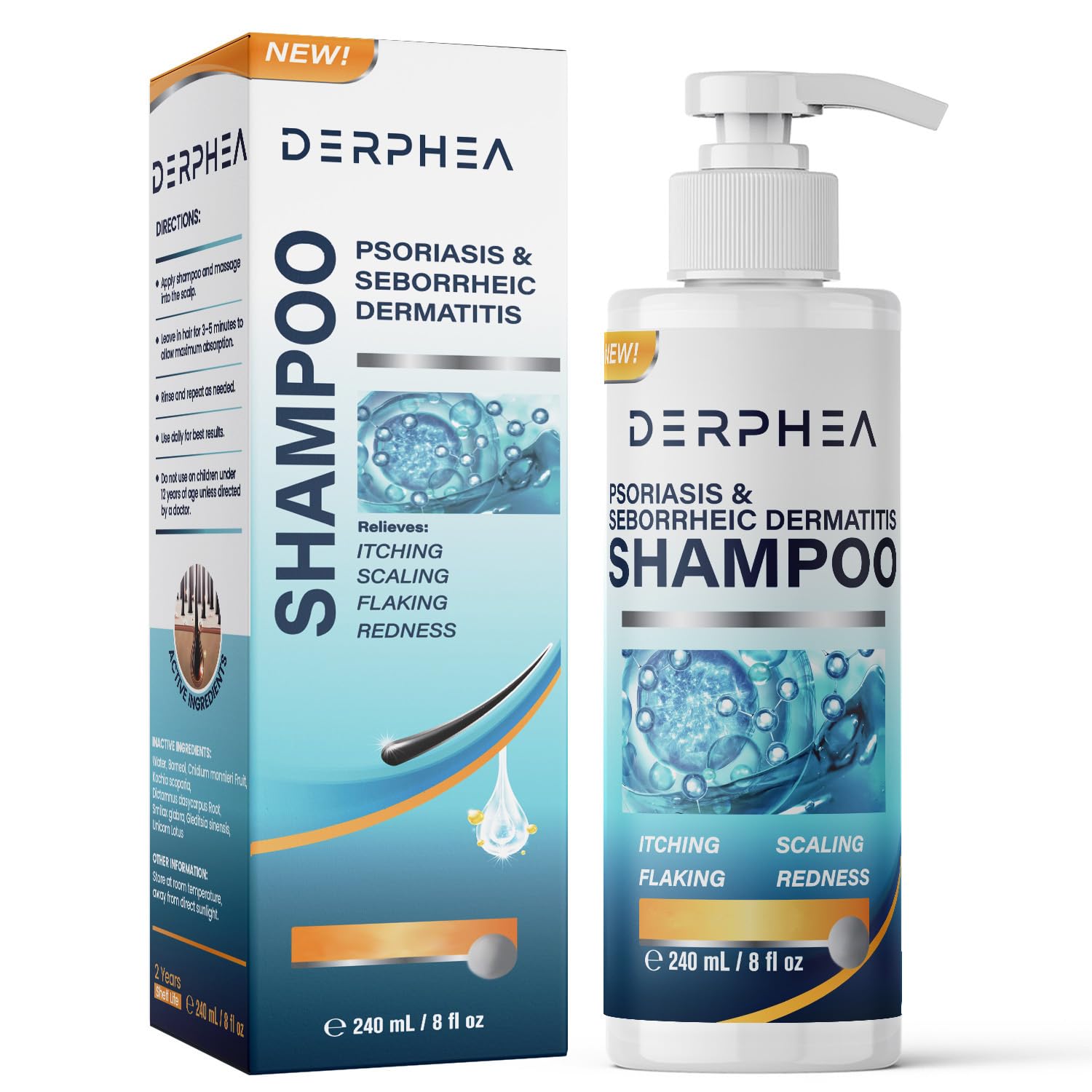 Shampoo Derphea Psoríase E Dermatite Seborreica 240ml