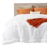 Edredom Com Inserção De Edredom Bedsure Alaskan King White All Season