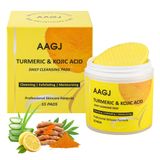 Almofadas De Limpeza De Cúrcuma Aagj Esfoliante De Cúrcuma 55 Almofadas