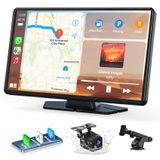 Tela Carplay Joycepure Sem Fio De 9 Polegadas Com Câmera De Backup