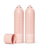 Spray De Cabelo Monday Haircare Sleek Hold 300ml Com Acabamento De Longa Duração