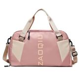 Bolsa Mala Grande Com Alça Academia Esportiva Viagem, Piscina Ideal Para Viagens, Porta Sapatos - Rosa