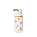 Garrafa De Água Simple Modern Kids Summit 400 Ml Em Aço Inoxidável