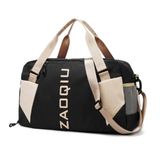Bolsa Mala Grande Com Alça Academia Esportiva Viagem, Piscina Ideal Para Viagens, Porta Sapatos - Preto