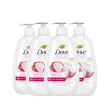 Sabonete Para Mãos Dove Advanced Care Dragonfruit &amp; Coconut 4x250ml