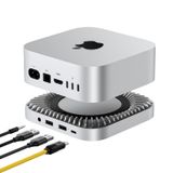 Mac Mini Hub Raycue De Alumínio Com Gabinete Ssd Nvme/m.2 De 40 Gbps