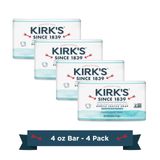 Sabonete Kirk&#39;s Original Coco Castile Sem Fragrância 120 Ml X 18